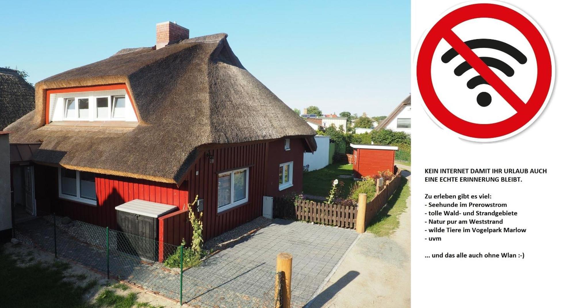 Dwargenhus Villa Prerow Buitenkant foto